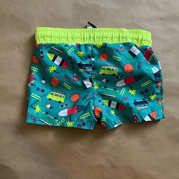 Cat & Jack Boy's Size 12 months Board Shorts - Picture 2 of 5